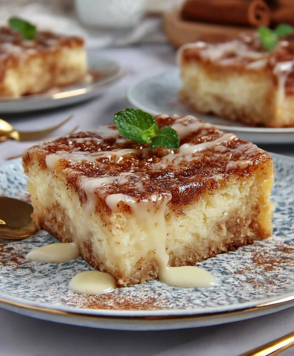 Zimtschnecken Kuchen saftig