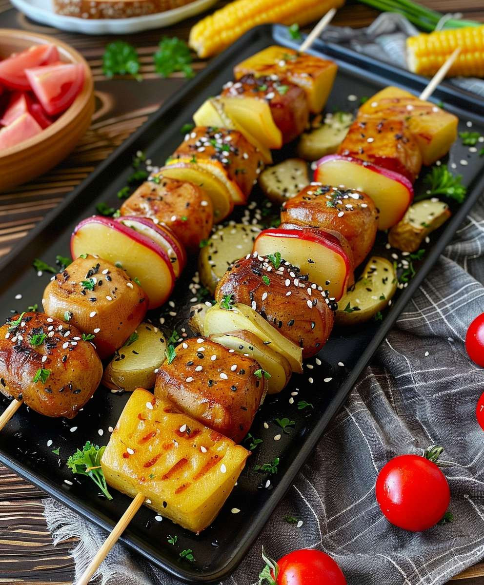 Oktoberfest Brotzeit Spieße