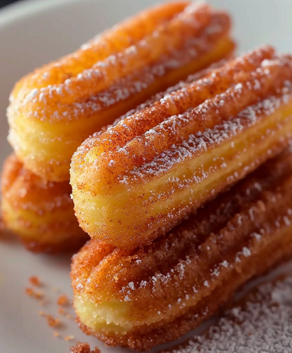 Einfache Churro Bites backen